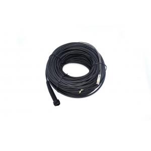 CPRI Fiber Optic Cable 2 core GYFJH Assembly LC Connector For 4G base station