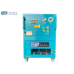 China 10HP Hvac Refrigerant Recovery Machine CE Certified For Chemical Factory wholesale