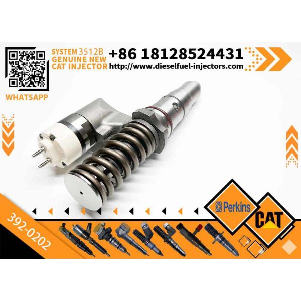 For Cat Factory Remanufactured 392-0202 Diesel Injector Used Condition for Caterpillar 3506 3508 3512 Engines Machinery Engine P
