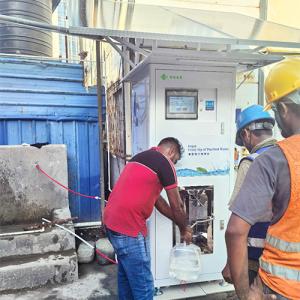 China Off-Grid Solar Water Purification System | 5000L/Day RO+UV For Rural Communities wholesale