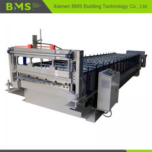 China 18 Station Roof Panel Roll Forming Machine , Steel Profile Roll Forming Equipment supplier