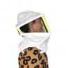 China Square Beekeeping Protective Clothing Metal Veil Beekeeper Hat wholesale