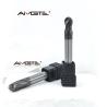 China 10mm 2 フルート 固体カービッドボール 鼻端ミール HRC60 硬化鋼磨削切手 TiAlN コーティング CNCコンタウリング ツール 精度半径切断 wholesale