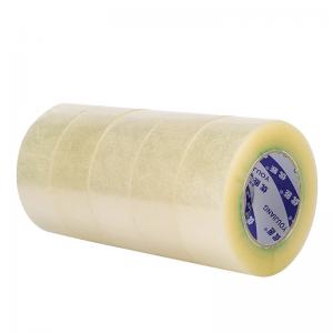 China Self Adhesive BOPP Packing Tape Jumbo Roll For Carton Sealing supplier