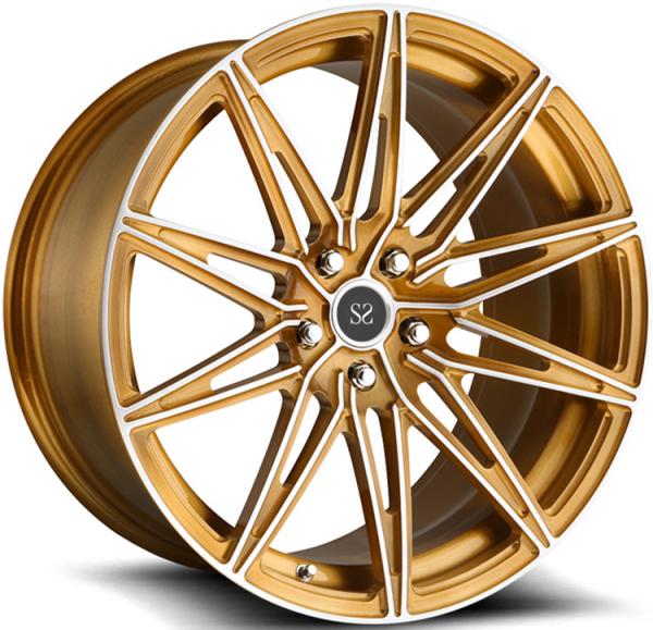 Customized Bronze 19 and 20 1- Piece Forged Alloy Wheels For Lexus RC with 5x114.3