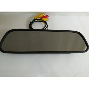 ABS Material Car Rear View Mirror Monitor Signal System PAL / NTSC Auto Switchable