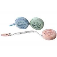 China Marble Texture Retractable Tape Measure Body Debossing PU Leather on sale
