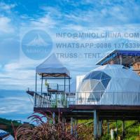 China UV Resistant Star Gazing Geodesic Dome Cabin For 4 People on sale