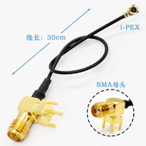 1.13 Mm Coaxial Custom Rf Cable Assemblies 2700MHz Sma Extension Cable