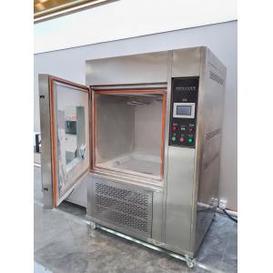 China Iec 60529 Stainless Steel Envirotronics Chamber Free Dust Blasting Sand And Powder supplier