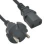 China Cordón de alimentación de la UE 16A 250V Schuko Plug 2 Pin Cordón de alimentación CEE Plug para electrodomésticos de alta potencia/hoteles/restaurantes Cables de alimentación IEC C17 wholesale