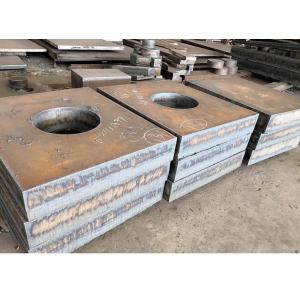 CE Steel Plate Base Black Color Hot Rolled Weather Resistant Finish