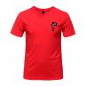 Round Neck Mens Sports T Shirts , Multicolor Male T Shirt Casual Style