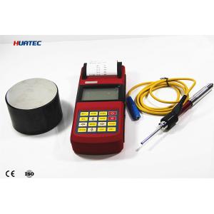 China High Precision Portable metal hardness tester with Printer and 3 Inch LCD or LED Display supplier