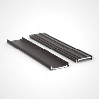 China Balustrade Anodized Aluminium Profile Cover Smooth Alkali Salt Resistant on sale
