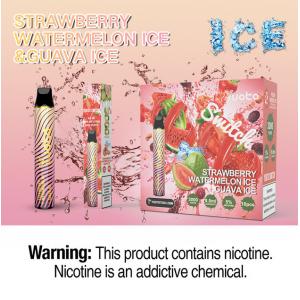 FDA 8ml Mini Electronic Cigarette Strawberry Watermelon Guava Ice Salt Nicotine