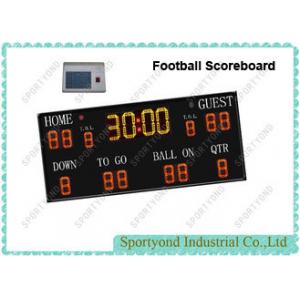 China American Football Electronic Scoreboard With Timer and Wireless Remote Controller supplier