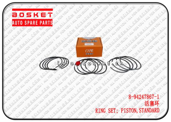 8-94247867-1 8942478671 Standard Piston Ring Set Suitable For ISUZU NKR55 4JB1