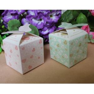 China Food Disposable Paper Box Packaging /  Bio - Degradable Corrugated Box For Candy supplier
