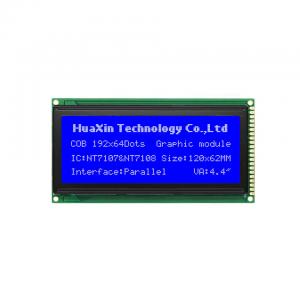 128x64 COG LCD Module With 300Cd/M2 Brightness Colorful Item