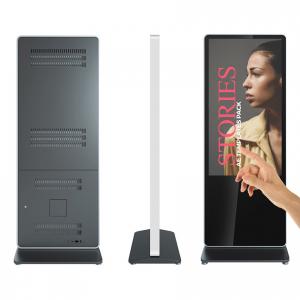 2020 55 inch High quality floor standing LCD screen mobile phone charging kiosk