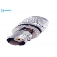 China Nickel Plated 50ohm Tnc Male To Bnc Female Jack Straight Rf Coaxial Adapter on sale