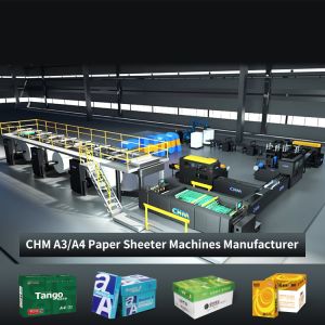 China Office 280m/Min A3 A4 Sheeter Automatic Reel To Sheet Cutting Machine wholesale