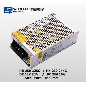 China WHOOSH LED Module Power Supply 250W 20.8A Constant Voltage LED Driver 12V wholesale