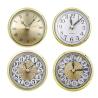 China 90mmClock Insert with Roman Numeral Quartz Movement Silver Trim wholesale