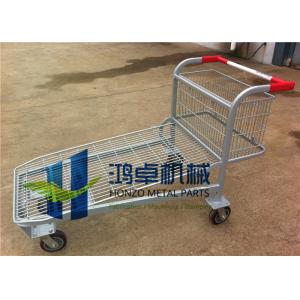 Supermarket Warehouse Platform Trolley Heavy Duty Platform Folding Trolley