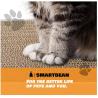 China Cat Scratch Pad 3PCS Double-Sided Design Cat Cardboard Scratcher Pad Scratching Post Board wholesale