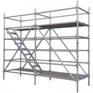 China Ring Lock Mobile Steel Scaffolding for Construction Concert supplier