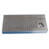 IP68 86 Keys Desktop Stainless Steel Keyboard Vandal Proof With Trackball / FN