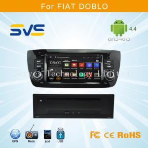 China Android 4.4 car dvd player with GPS for FIAT DOBLO with 6.1 inch touch screen double din supplier