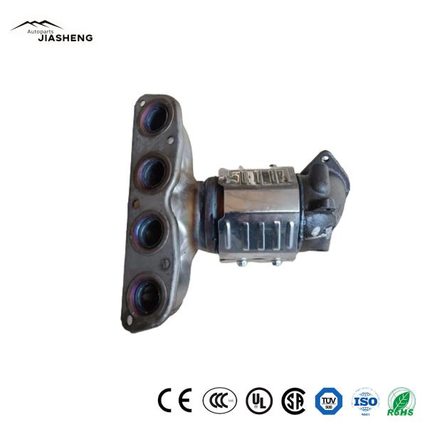                  Modern S8 Exhaust Manifold Catalyst Direct Fit Auto Catalytic Converter             