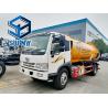 China 10m3 to 12m3 FAW 4x2 160hp Vacuum Sewage Fecal Suction Truck Carbon Vacutug Stainless Steel Suction Tank Vehicle wholesale