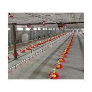 China PLC Poultry Feeding Systems Automated Feeding System Of Broiler supplier