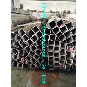 Rectangular Welded Steel Tube , ASTM A554 Welded Stainless Steel Mechanical Tubing