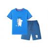 Cotton Children Fashion Wear , Short Printed Kids Summer Sets Clothing