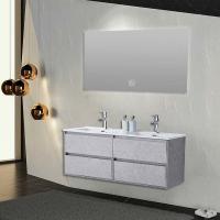 China 35-37 In Bathroom Furniture Cabinets Double Sink Bathroom Vanity Cabinet on sale