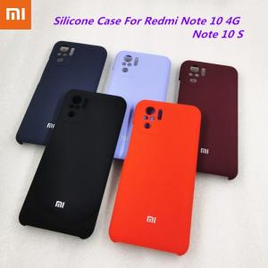 China Silky Liquid Silicone Cell Phone Protective Covers For Redmi Note 10 10S 4G supplier