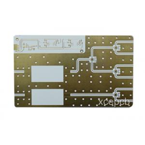 China Immersion Gold Rogers PCB Rigid Printed Circuit Board Fabrication supplier