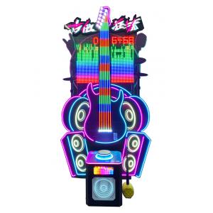 China Guitar Hit Hammer Game Sports Arcade Machine Coin Operated For Amusement Parks supplier
