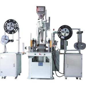 China Máquina de moldagem por injecção de TPU 55T Vertical para fabricação de componentes electrónicos de TPU supplier