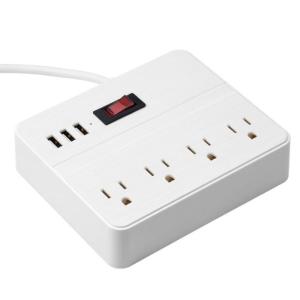 China Comprimento do cabo inteligente 1.5M da tira do poder do cubo padrão de alta potência da tabela dos E.U. USB supplier