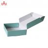 heliotrope color folding corrugated paper shoes box custom Food with print