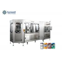 China Aluminum Can Soda Beverage Filling Production Line Carbonated Bottling Machine on sale