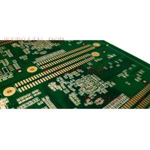 6 Layer PCB Printed Circuit Board 1.6MM Green Solder Mask ENIG 91mm*84mm