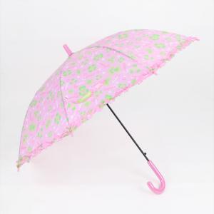 China Girls Kids Pink Umbrella Durable , Cartoon Character Kids Princess Umbrella supplier