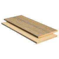 China Dark Teak HDPE WPC Wood Composite Decking Trim 2.2m Fire Rated Boards on sale